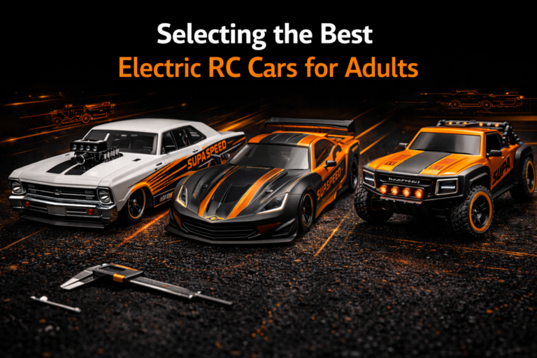 Selecting a high-quality RC drag racing chassis for the best electric rc cars for adults ensures maximum stability during high-speed runs.